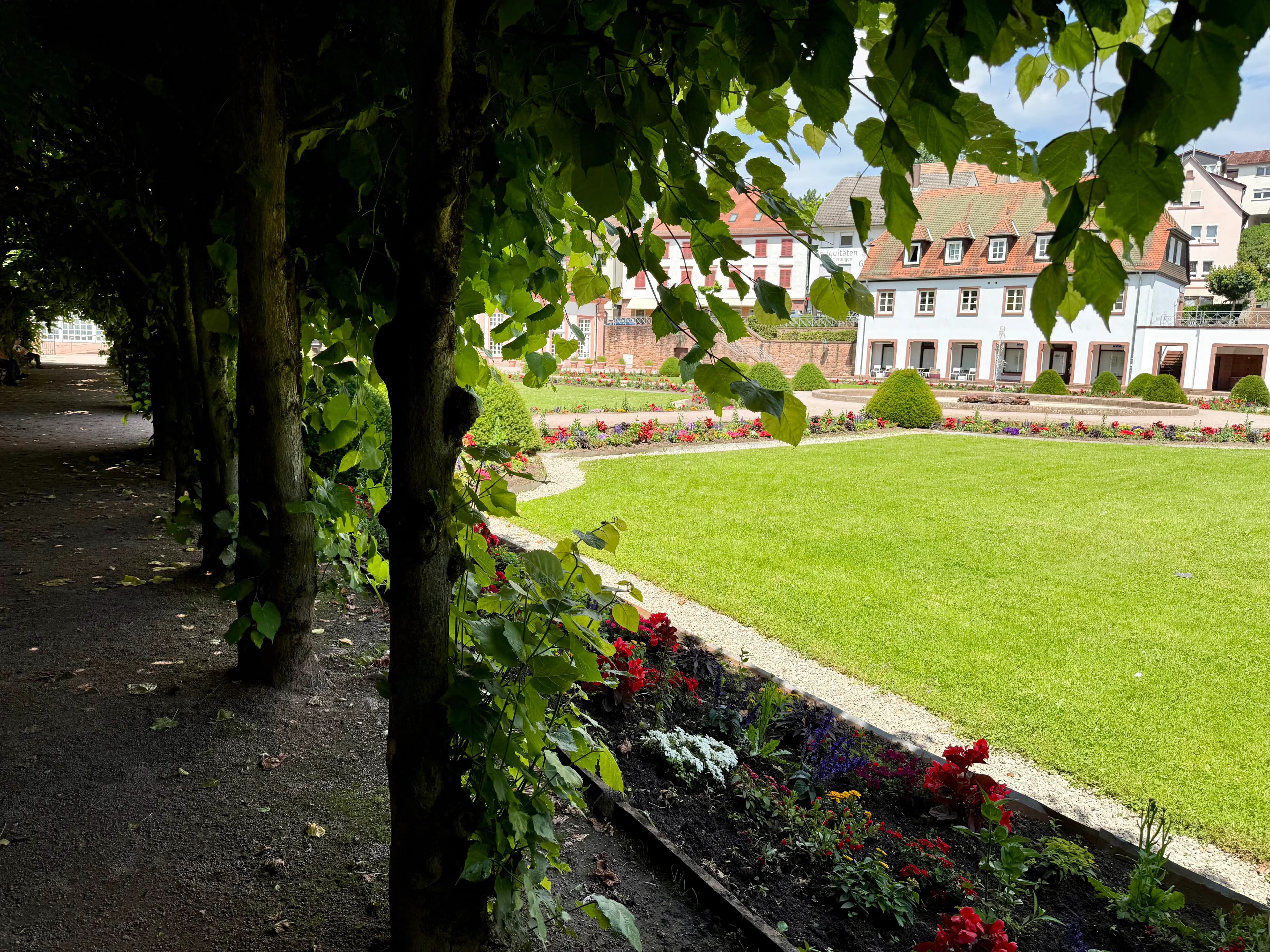 Parkanlage in Erbach im Odenwald